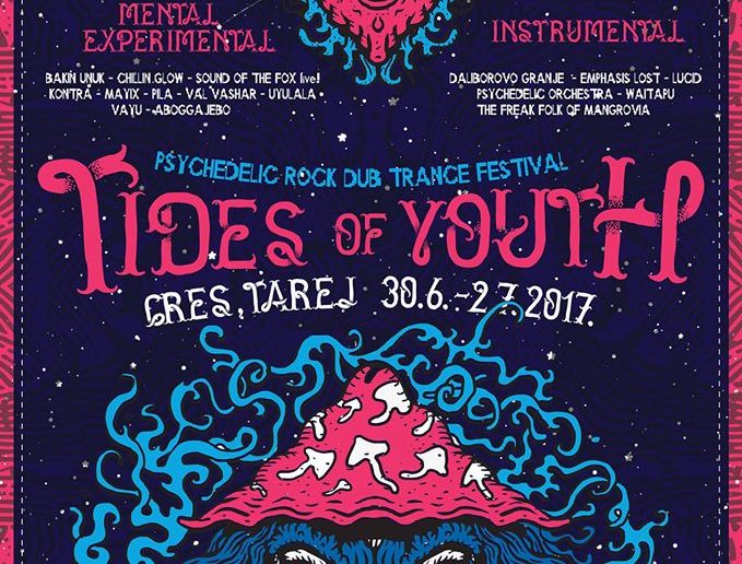tides of youth 2017. plakat