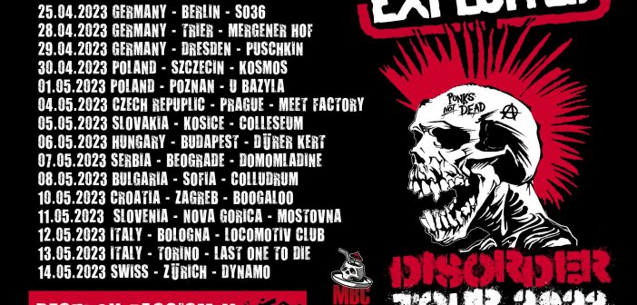 The Exploited povodom ‘Disorder’ turneje na proljeće stižu u Zagreb