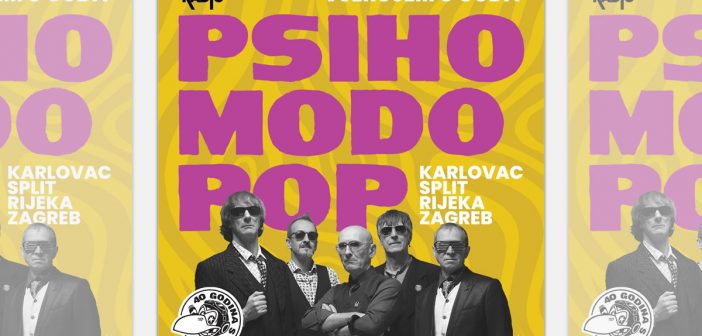 Psihomodo Pop kreće na turneju povodom 40 godina karijere – finale u Areni Zagreb