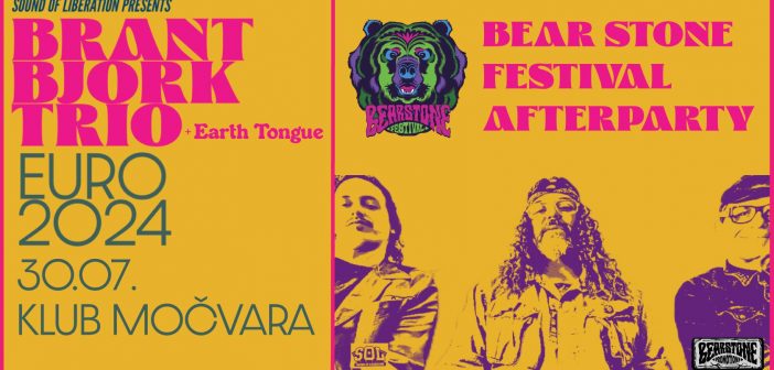 Bear Stone Festival 2024 Afterparty uz Brant Bjork Trio u Močvari!