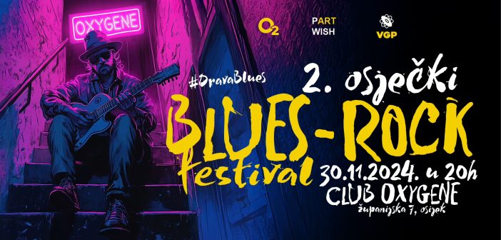 Drugo izdanje osječkog Blues-Rock festivala krajem studenog u klubu Oxygene