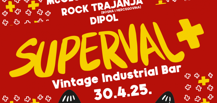 Treće izdanje Superval+ međunarodnih koncerata školskih bendova 30. travnja u Vintageu