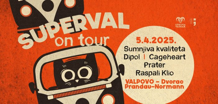 Superval turneja u travnju stiže u Valpovo