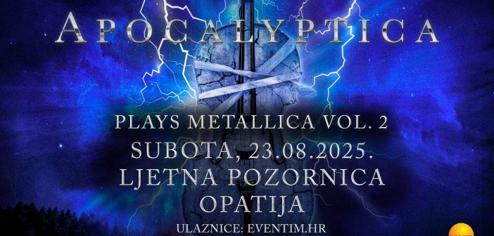 Apocalyptica na Ljetnoj pozornici u Opatiji svira Metallicu