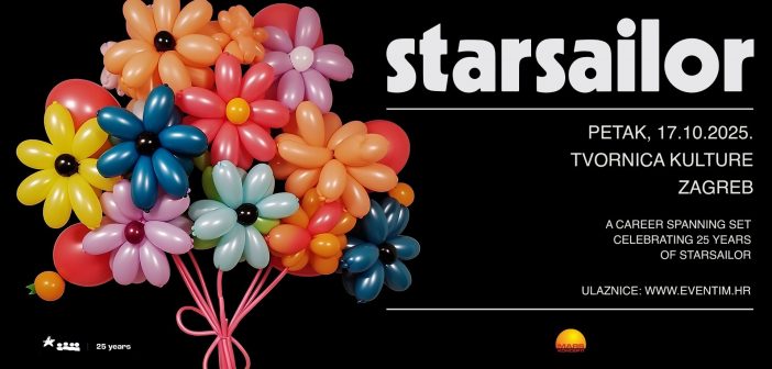 Britanski rockeri Starsailor premijerno dolaze u Zagreb i Hrvatsku