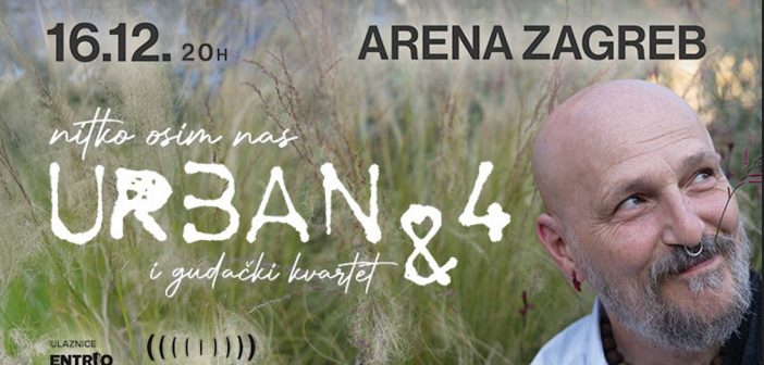 Urban&4 slave 30 godina zajedništva s publikom koncertom “Nitko osim nas”