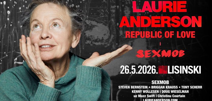 Laurie Anderson, jedna od nautjecajnijih interdisciplinarnih umjetnica, nakon duže pauze dolazi u Zagreb