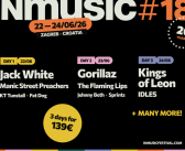 Objavljen dnevni raspored izvođača 18. INmusic festivala – u prodaji ograničen broj jednodnevnih ulaznica
