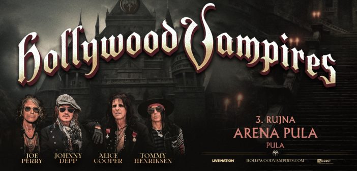 Johnny Depp i Alice Cooper kao Hollywood Vampires prvi puta dolaze u Hrvatsku