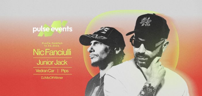 Nic Fanciulli i Junior Jack predvode veliki open air event na osječkoj plaži Pampas