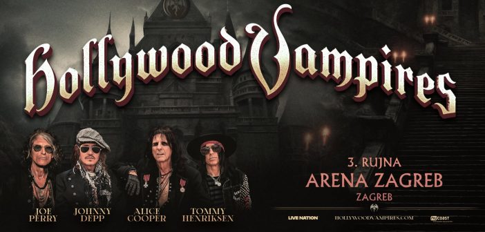 Hollywood Vampires ipak u Zagrebu: koncert seli iz pulske Arene u Arenu Zagreb