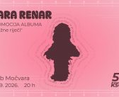Sara Renar najavljuje promociju ‘Nježnih riječi’ u Močvari