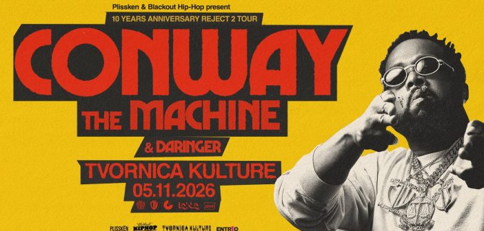 Conway the Machine početkom studenog premijerno u Tvornici kulture!