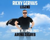 Slavni britanski komičar Ricky Gervais nagodinu dolazi u zagrebačku Arenu!